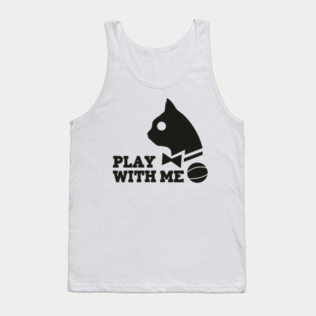 PlayWITHcat Tank Top by YellowMadCat